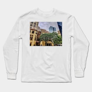 6th And Congress - Austin, Texas Long Sleeve T-Shirt